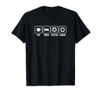 Eat Sleep Soccer Repeat Funny Soccer Coach T-Shirt - Trendy Graphic Unisex