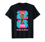 Miami Trophy Soccer T-Shirt | Football Fan Gift