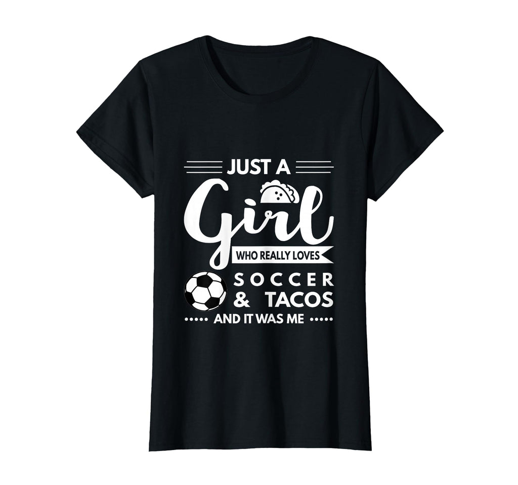 Who Really Loves Soccer Tacos T-Shirt - Streetwear Style for Adults