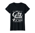 Who Really Loves Soccer Tacos T-Shirt - Streetwear Style for Adults