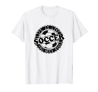Football Life Is Like Soccer You T-Shirt - Fun Novelty Design Men Women
