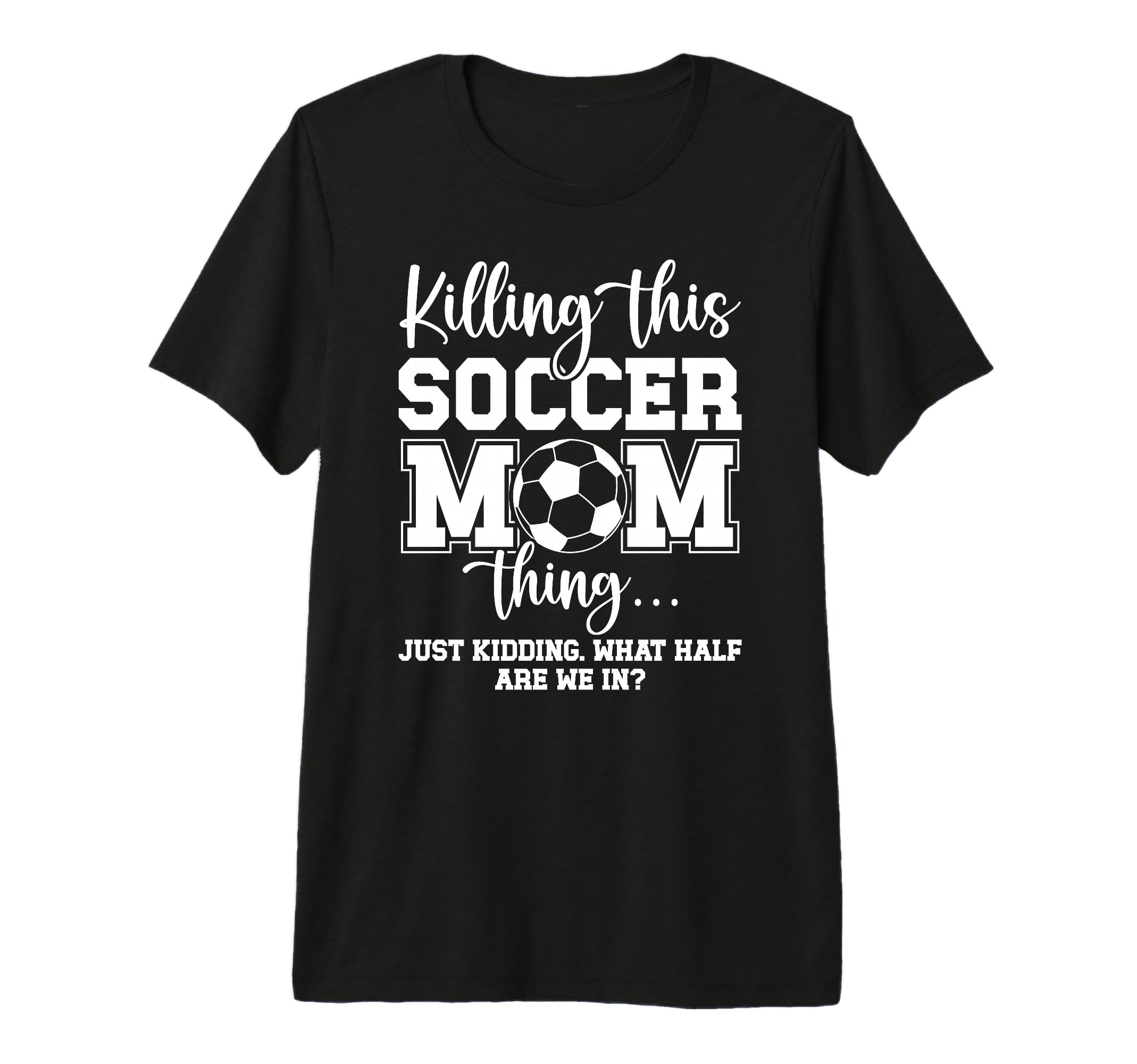 Soccer Mom Thing Mom Soccer Player T-Shirt - Minimalist Print Men Women