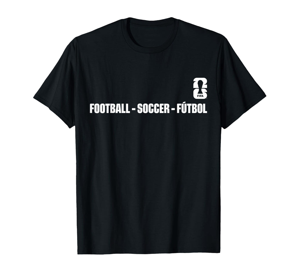 Soccer Host Cities T-Shirt | Black Men's Football Tee