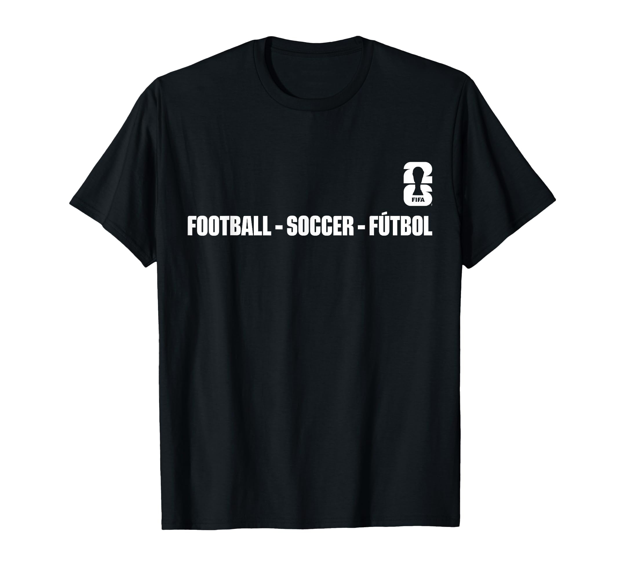 Soccer Host Cities T-Shirt | Black Men's Football Tee