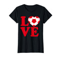 I Love Soccer T-Shirt - Unique Graphic Men Women