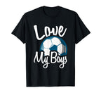 Love My Soccer Mom T-Shirt - Custom Art Print for Adults