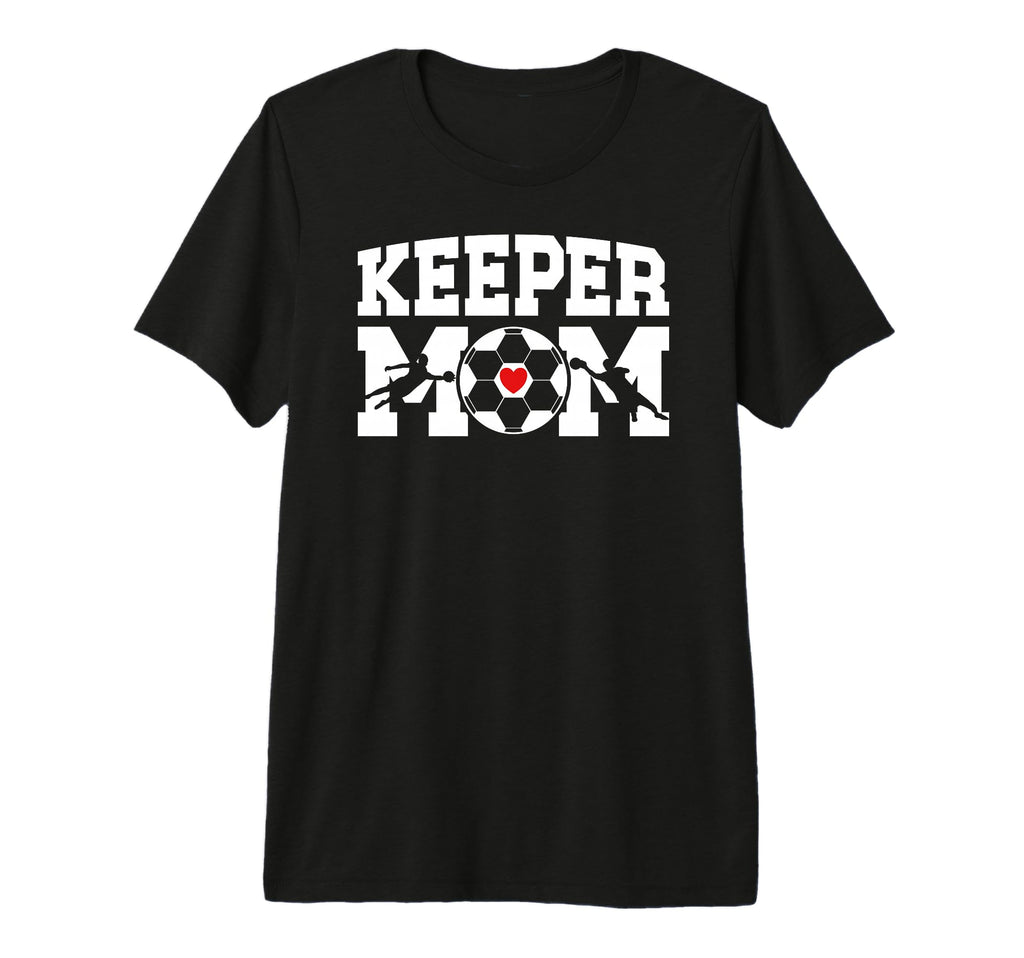 Soccer Keeper Mom Soccer Goalkeeper Mama T-Shirt - Minimalist Print Unisex