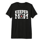Soccer Keeper Mom Soccer Goalkeeper Mama T-Shirt - Minimalist Print Unisex