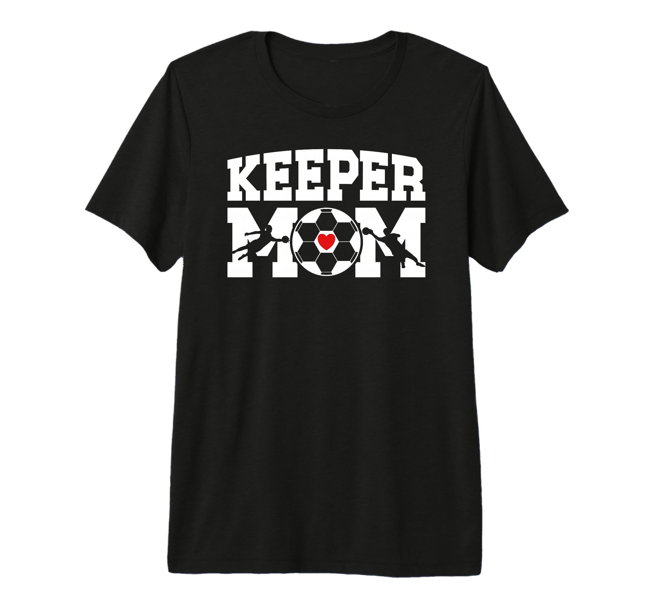 Soccer Keeper Mom Soccer Goalkeeper Mama T-Shirt - Minimalist Print Unisex