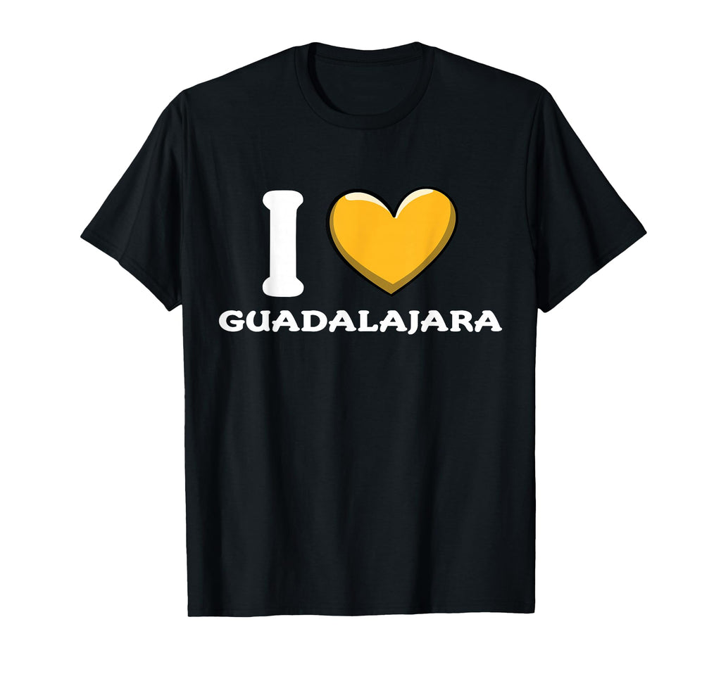 I Love Guadalajara Mexico T-Shirt - Custom Art Print Men Women