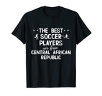 Best Soccer Players Are From African T-Shirt - Trendy Graphic Unisex
