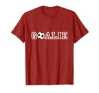 Soccer Goalie Appreciation Gift Goalie T-Shirt - Minimalist Print Unisex