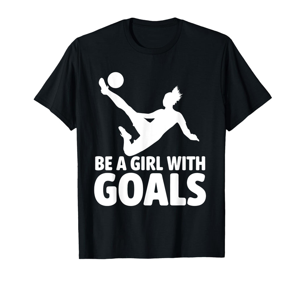 Be Goals Soccer Player Soccer T-Shirt - Trendy Graphic Unisex