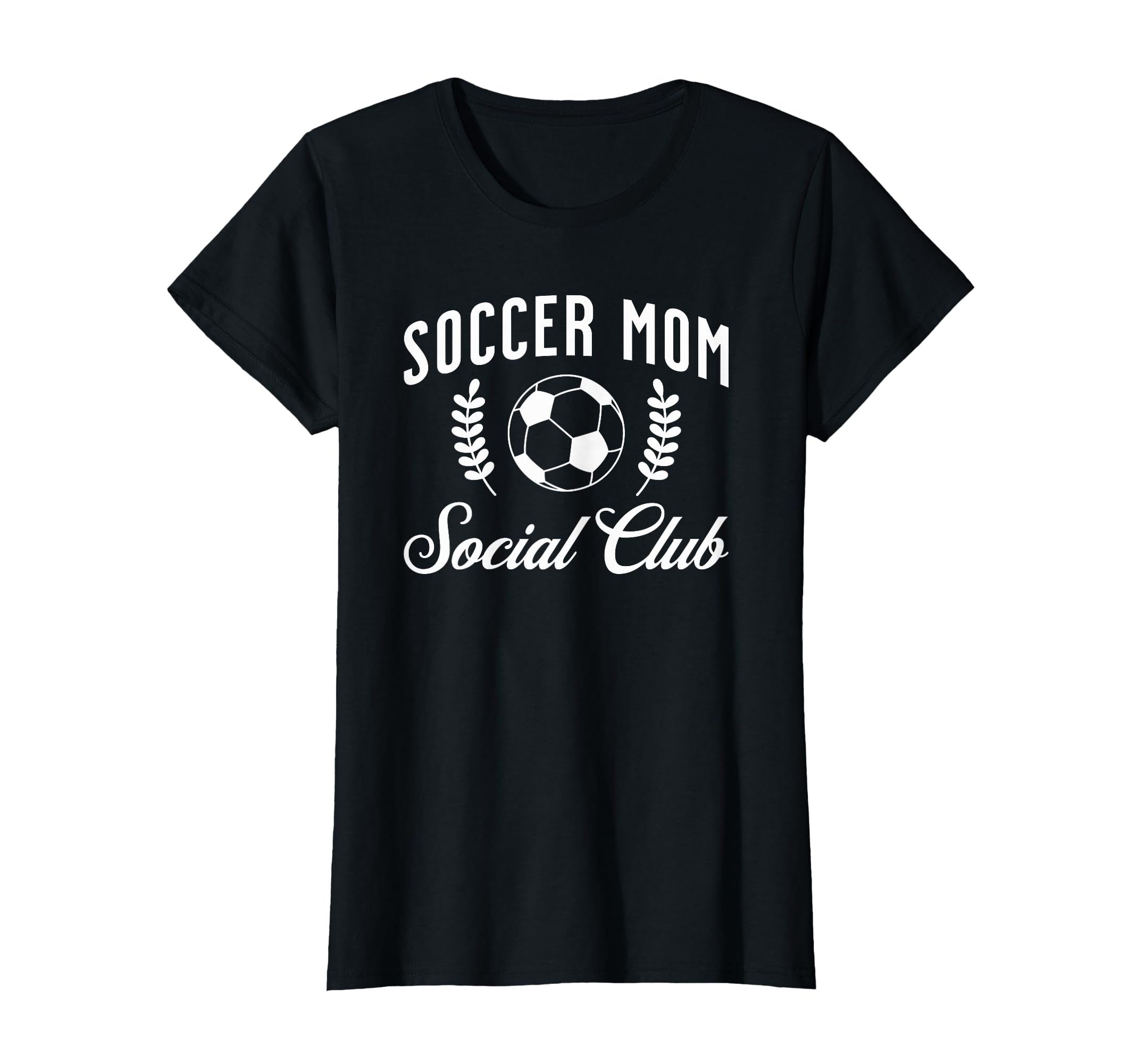 Womens Soccer Mom Social Club Funny T-Shirt - Streetwear Style for Adults