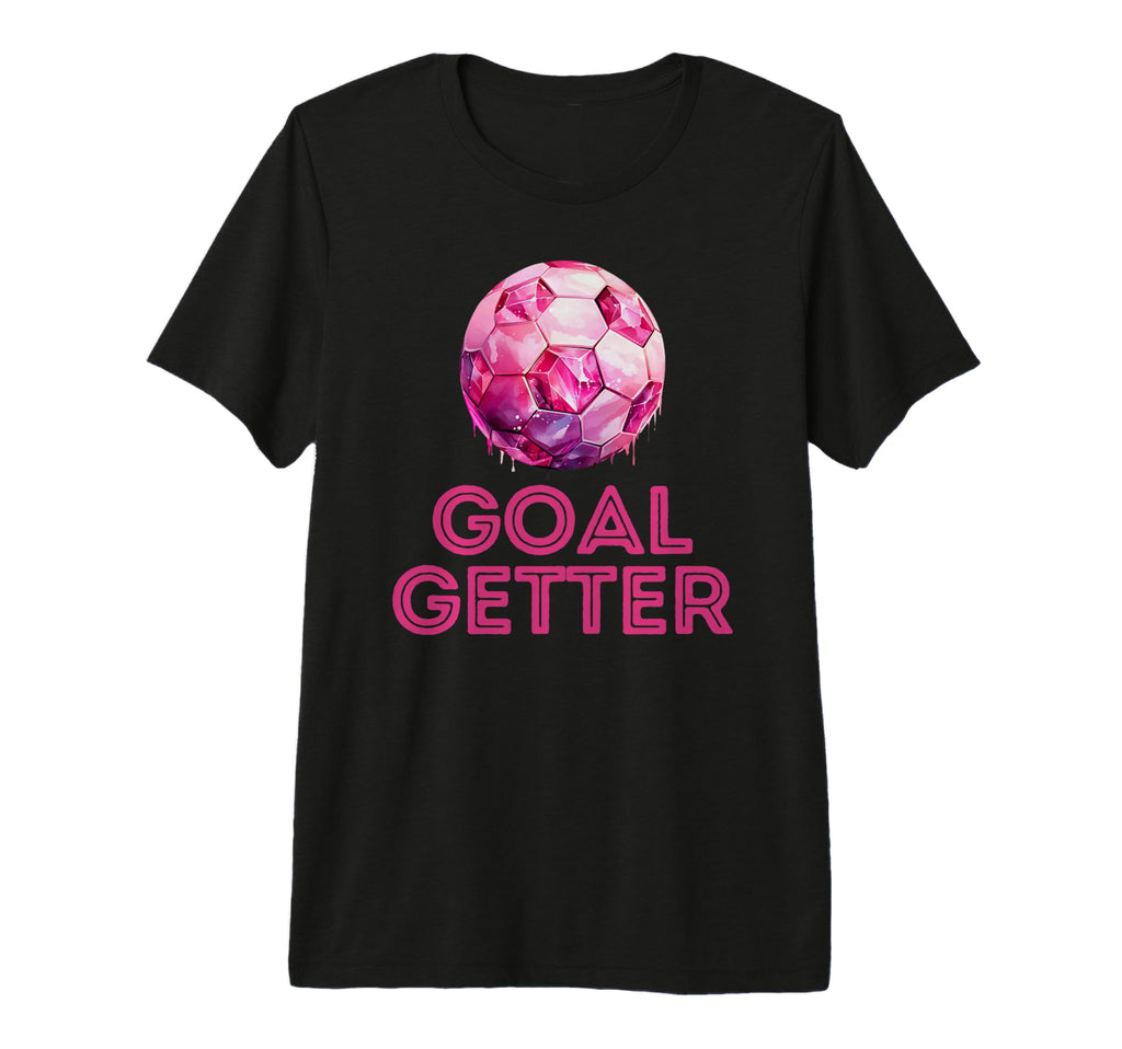 Goal Getter Soccer Player Striker T-Shirt - Aesthetic Graphic Men Women
