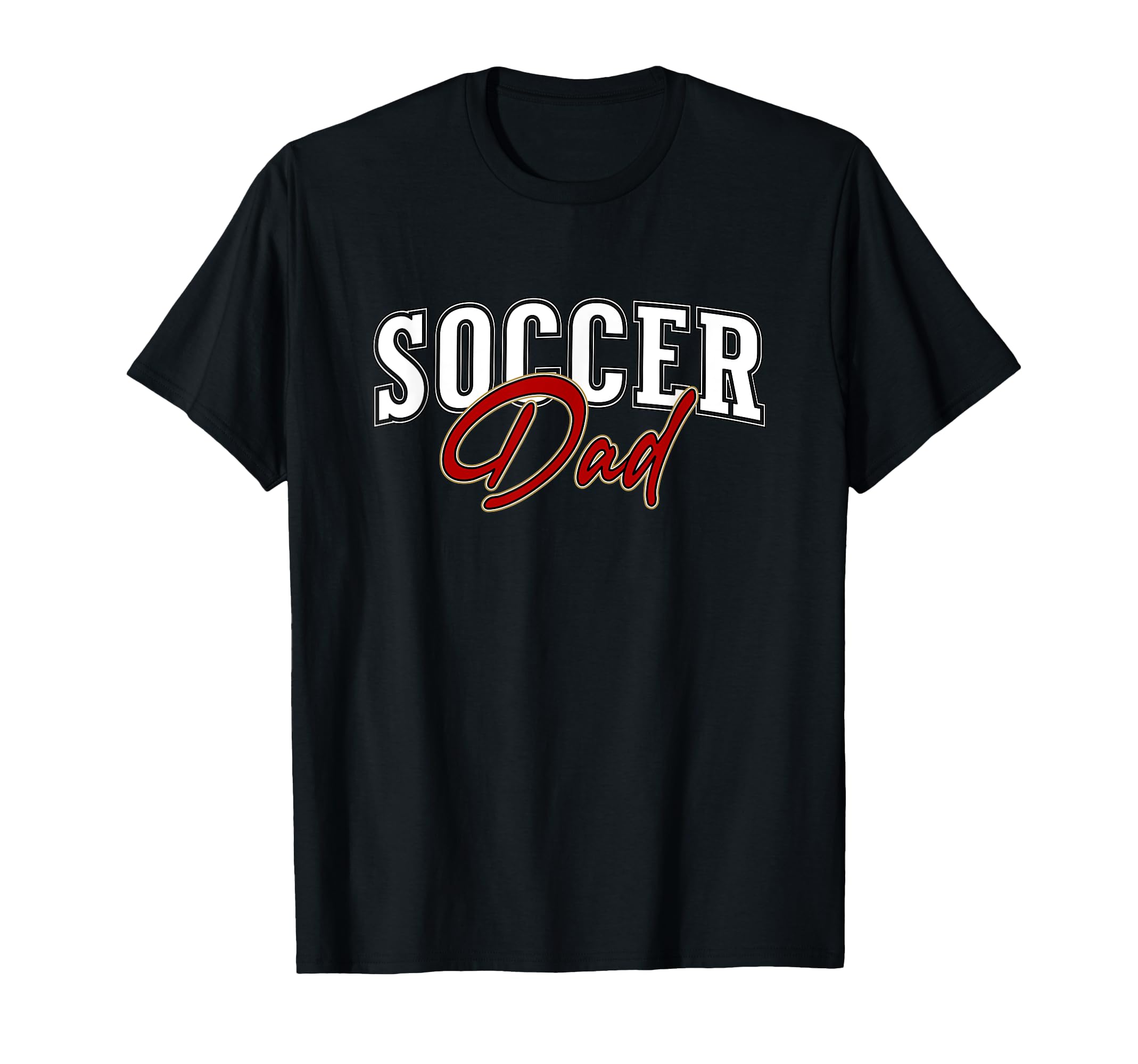 Soccer Dad Proud Dad Soccer Player T-Shirt - Fun Novelty Design for Adults