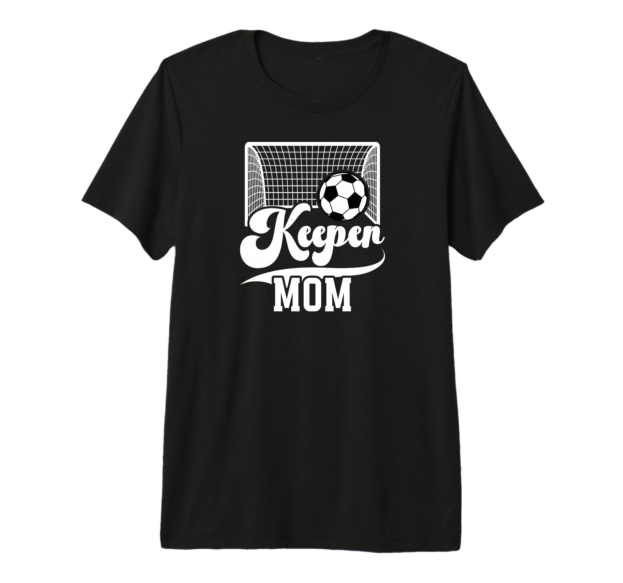 Soccer Keeper Mom Soccer Goalkeeper Mother T-Shirt - Unique Graphic Unisex