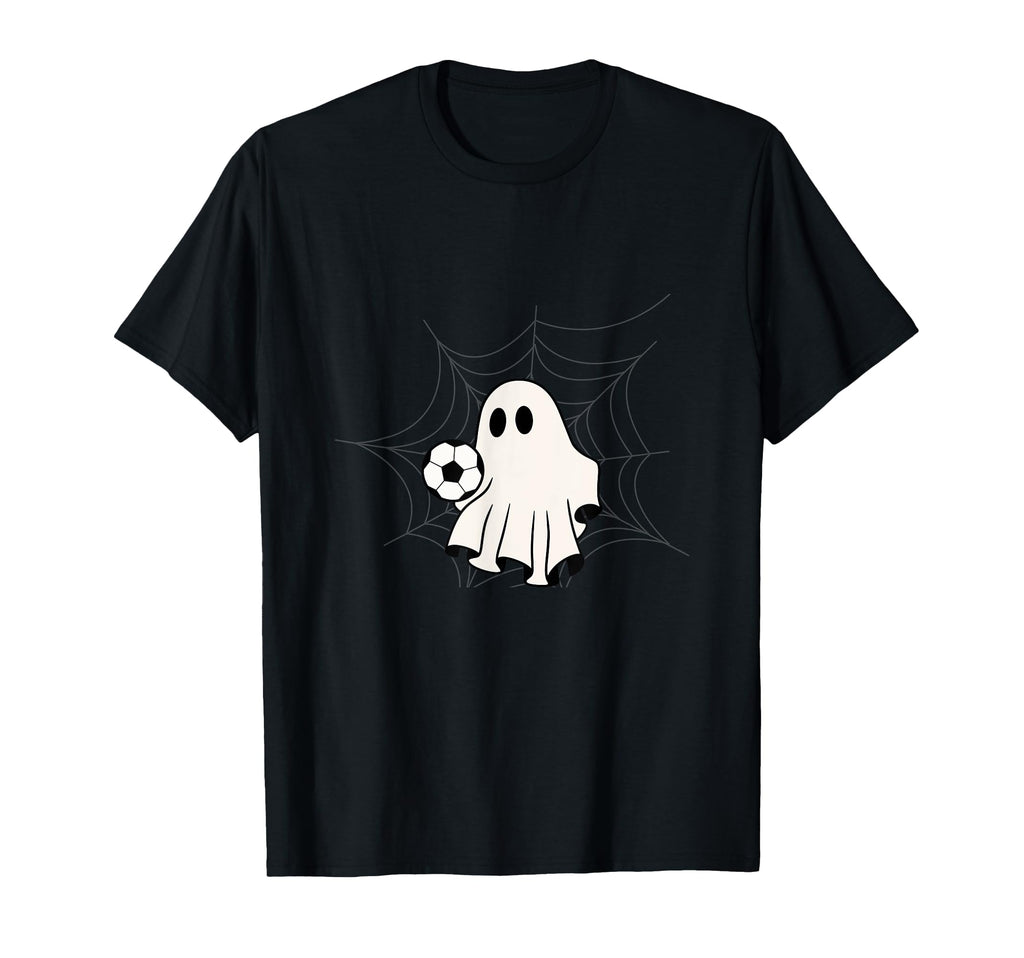 Ghost Playing Soccer Soccer Team T-Shirt - Novelty Apparel Men Women
