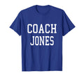 Coach Jones Custom Football Soccer T-Shirt - Trendy Graphic Unisex