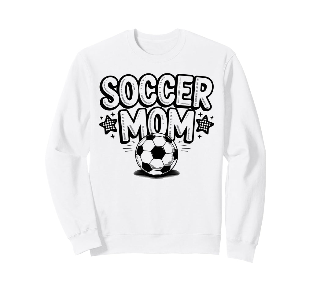 Soccer Mom Soccer Mommy Soccer Sweatshirt - Custom Art Print for Adults