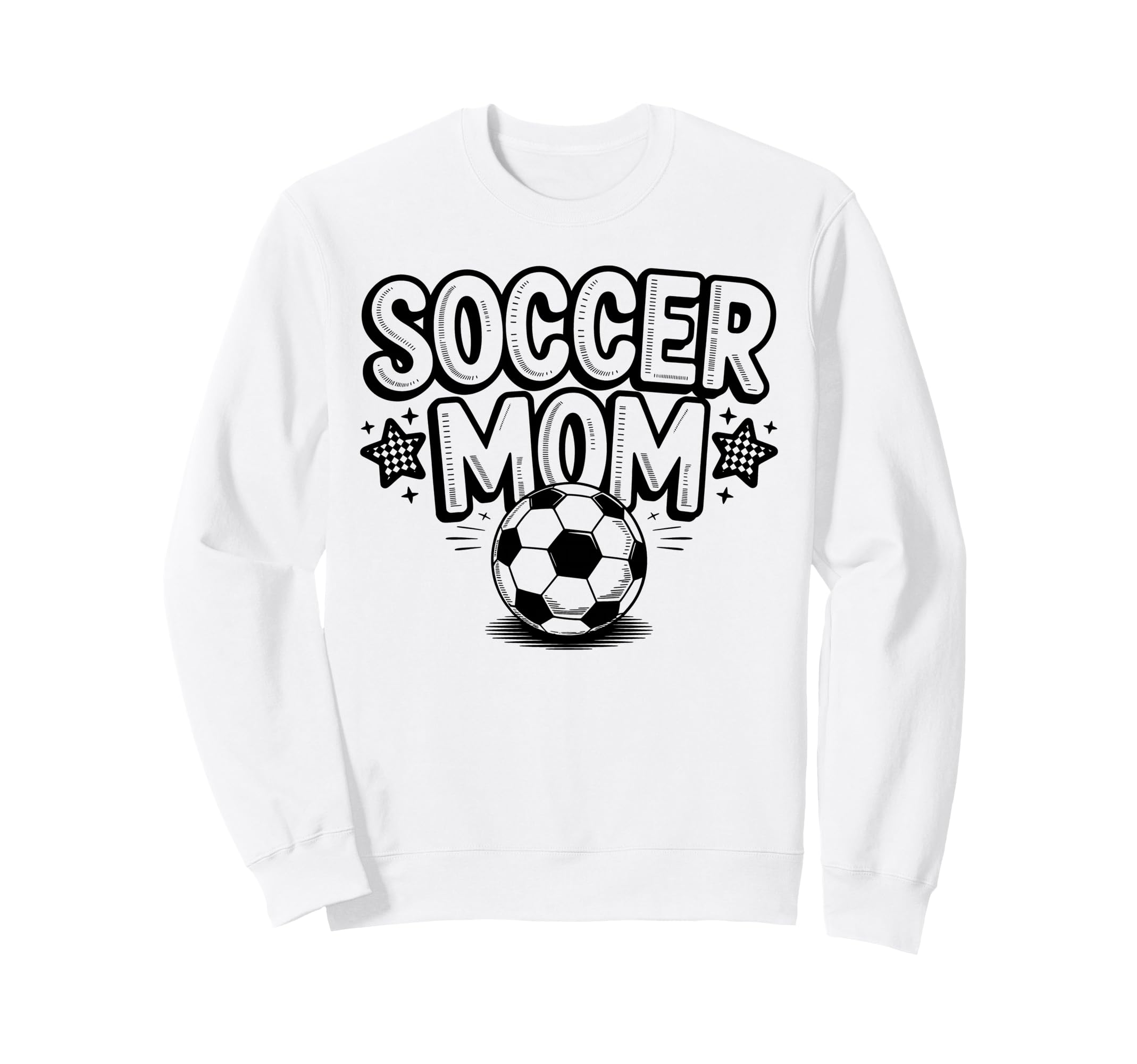 Soccer Mom Soccer Mommy Soccer Sweatshirt - Custom Art Print for Adults
