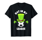 Soccer Striker Not My League T-Shirt - Minimalist Print Unisex