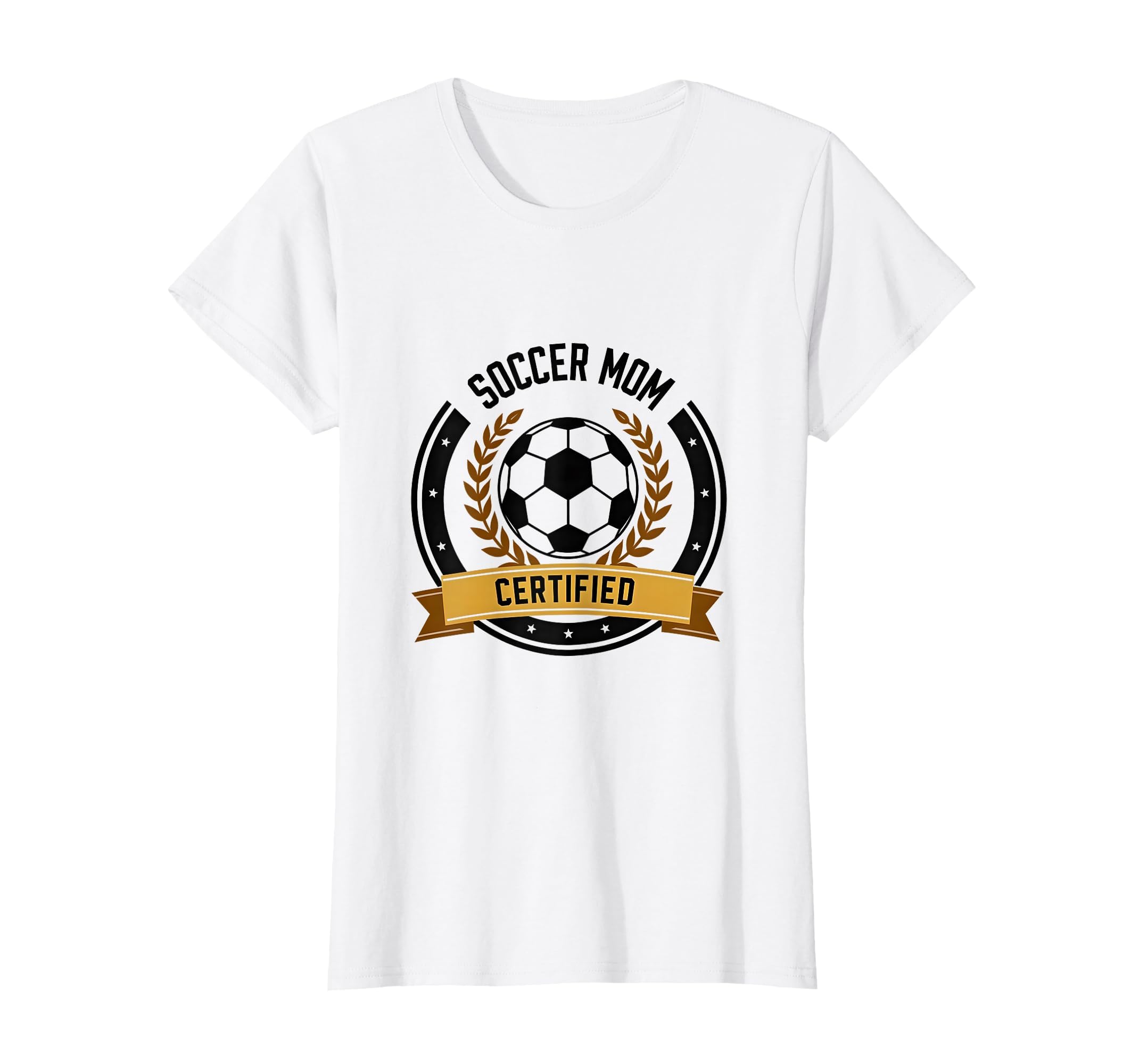 Soccer Mom Certified Proud Sports Parent T-Shirt - Unique Graphic Unisex