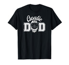 Ice Hockey Goalie Dad Proud Ice T-Shirt - Casual Everyday Wear Unisex
