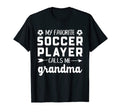 My Favorite Soccer Player Calls Me T-Shirt - Unique Graphic for Adults