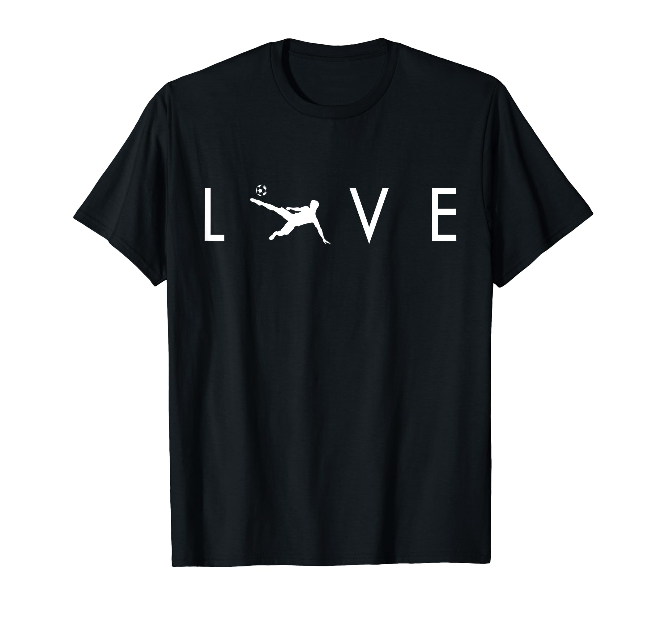Love Soccer I Love Soccer Sport Player T-Shirt - Novelty Apparel Unisex