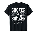 Soccer Mom Soccer Player Mom Soccer T-Shirt - Minimalist Print Men Women