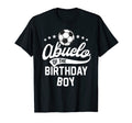 Abuelo Birthday Soccer Themed Party T-Shirt - Minimalist Print for Adults