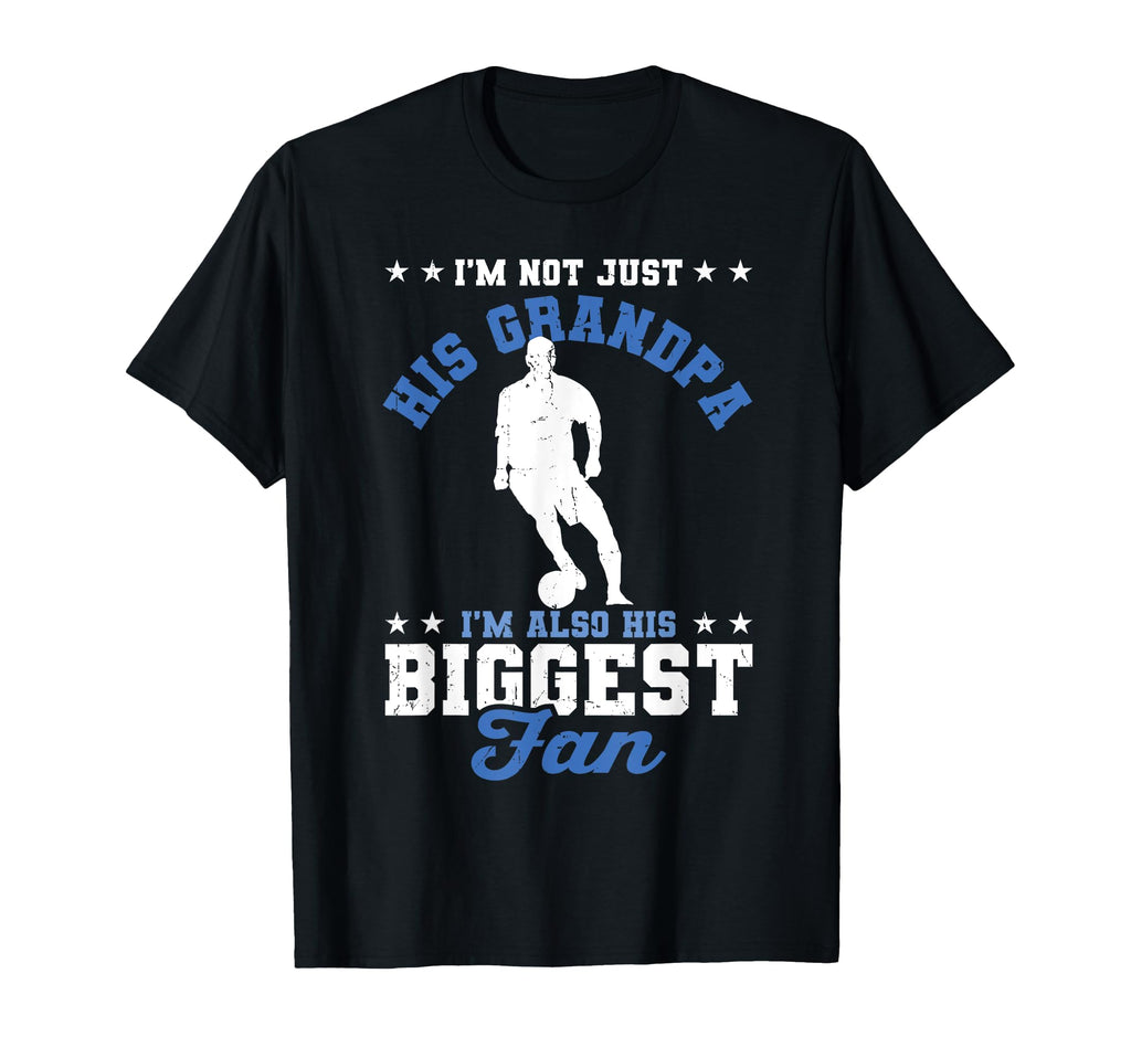 Not Just His Grandpa Also His Biggest T-Shirt - Custom Art Print Unisex