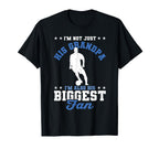 Not Just His Grandpa Also His Biggest T-Shirt - Custom Art Print Unisex