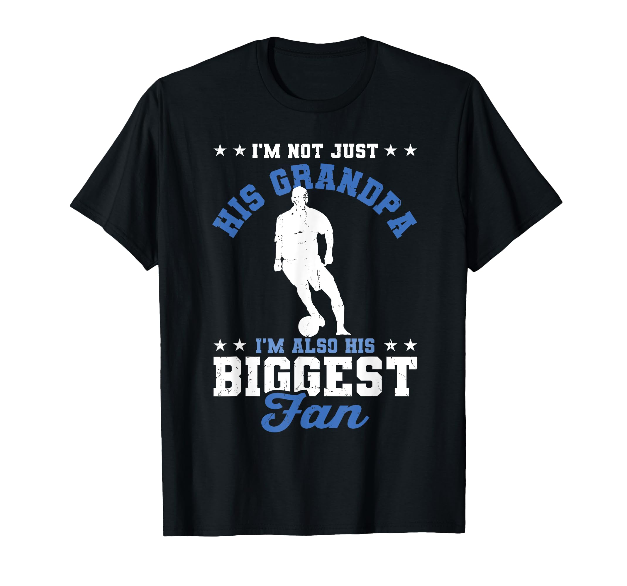 Not Just His Grandpa Also His Biggest T-Shirt - Custom Art Print Unisex