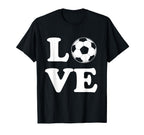 Love Soccer I Love Soccer T-Shirt - Unique Graphic for Adults