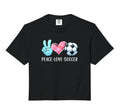 Soccer Lover Soccer Player Game Day Peace Hoodie - Novelty Apparel Unisex