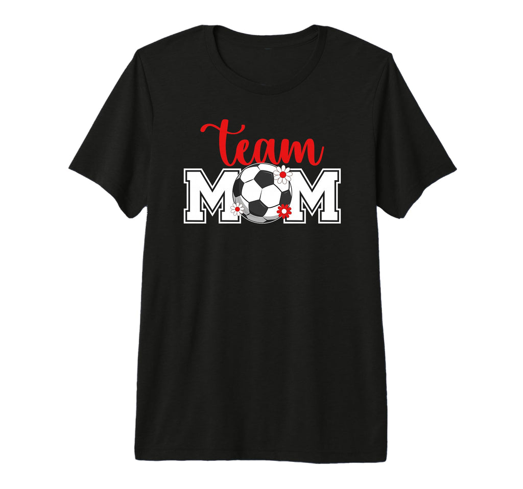 Soccer Team Mom Appreciation Soccer T-Shirt - Custom Art Print for Adults