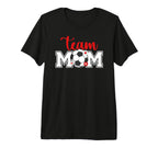 Soccer Team Mom Appreciation Soccer T-Shirt - Custom Art Print for Adults