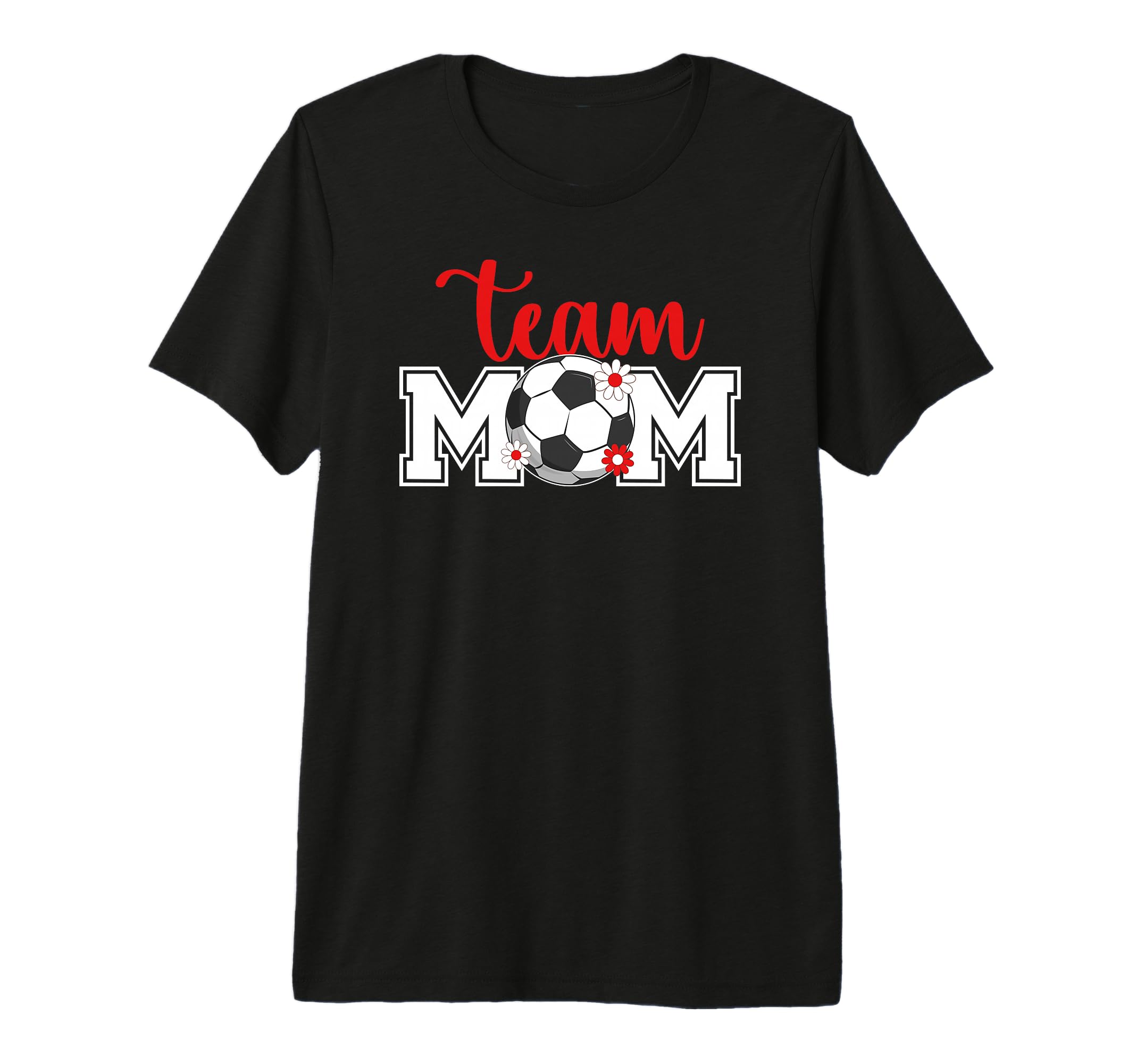 Soccer Team Mom Appreciation Soccer T-Shirt - Custom Art Print for Adults