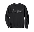 Heartbeat Goalkeeper Goalie Soccer Sweatshirt - Trendy Graphic Unisex