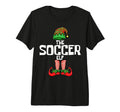 Soccer Elf Matching Family Tri T-Shirt - Casual Everyday Wear Men Women