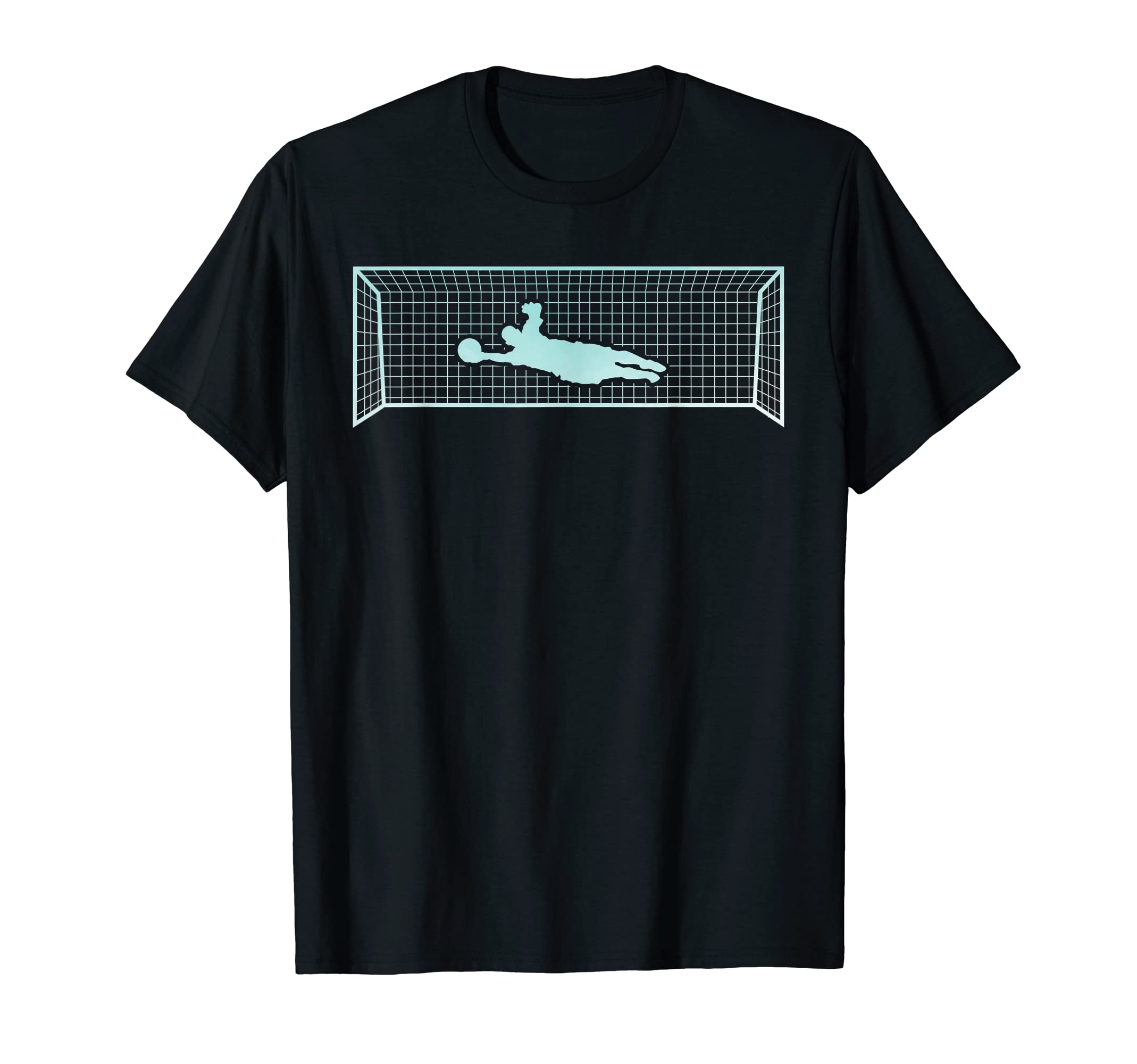 Soccer Goal Keeper Soccer Player T-Shirt - Fun Novelty Design for Adults
