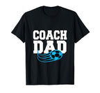 Football Coach Dad Soccer Goalie T-Shirt - Aesthetic Graphic Men Women