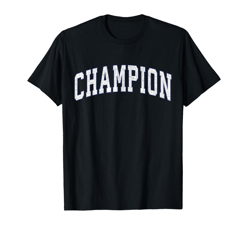 Champion New York Ny Athletic Navy Sports T-Shirt - Streetwear Style Unisex