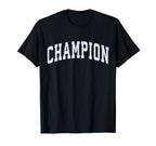 Champion New York Ny Athletic Navy Sports T-Shirt - Streetwear Style Unisex