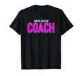 Recreation League Soccer Team Coach T-Shirt - Fun Novelty Design Men Women