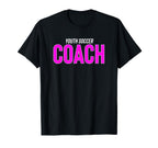 Recreation League Soccer Team Coach T-Shirt - Fun Novelty Design Men Women