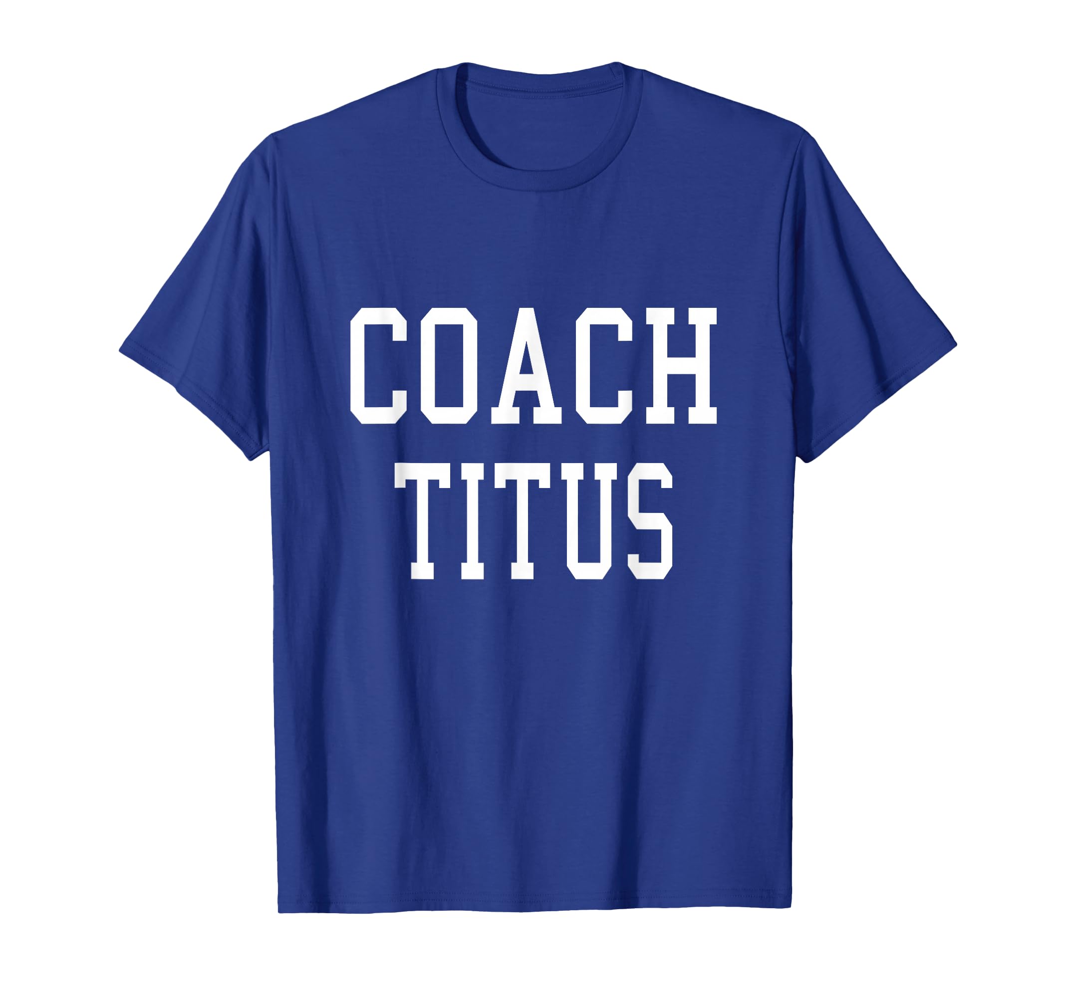Coach Titus Custom Football Soccer T-Shirt - Custom Art Print Unisex