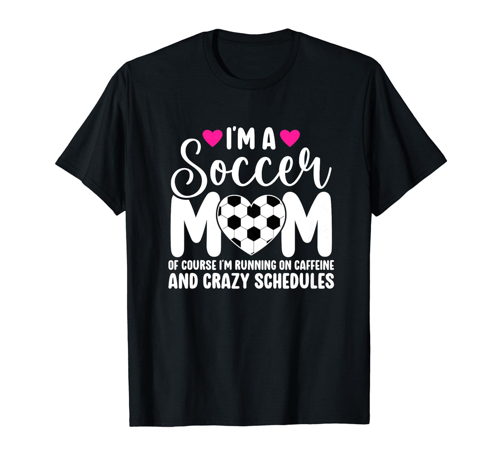 Im Soccer Mom Soccer Player Mama Soccer T-Shirt - Graphic Print Men Women